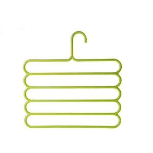 1_9167442a-9c57-40a9-b5b2-833a17b98a3b_600x600.jpg 5-in-1 Multipurpose Assorted Plastic Hanger (5-Layer): Durable and Space-Saving Closet Organizer for Clothes & Accessories - Image 1